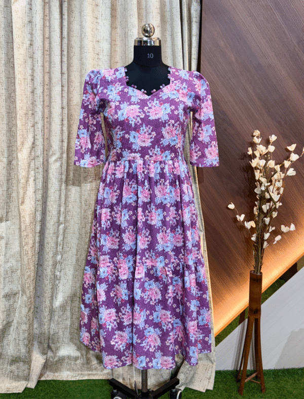 4399 - Hakoba Cotton Frock