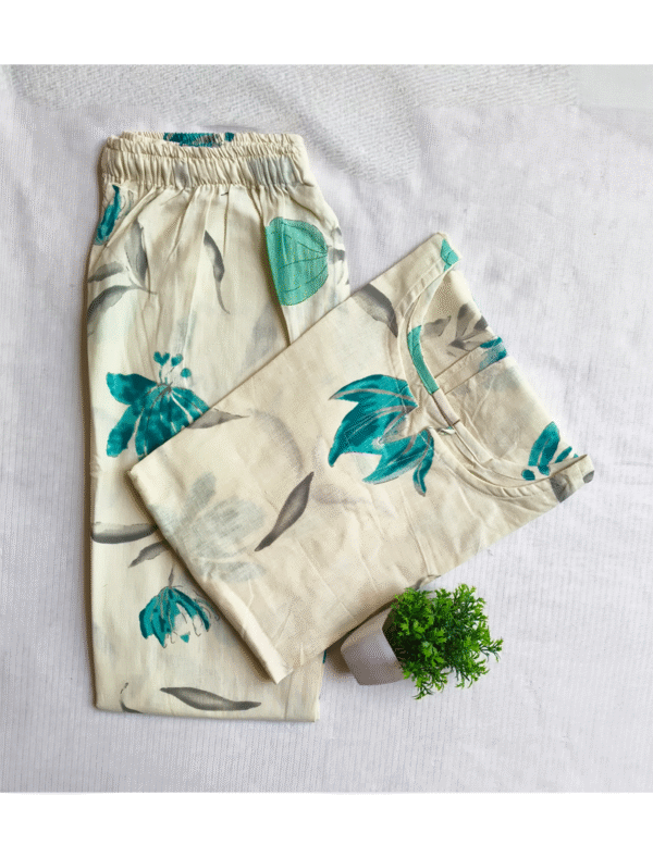 4114 - Cotton Flex Night Suit Sets