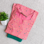 4013 - Kurti with Jeggings Combo