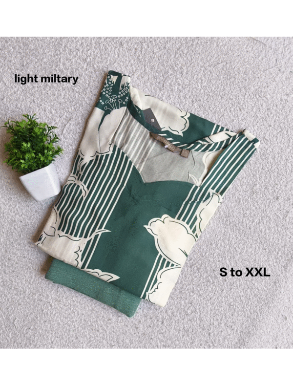 4016 - Kurti with Jeggings Combo