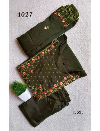 4027 - Silk Embroidery 3-piece set