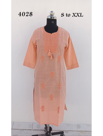 4028 - Silk Kurtis