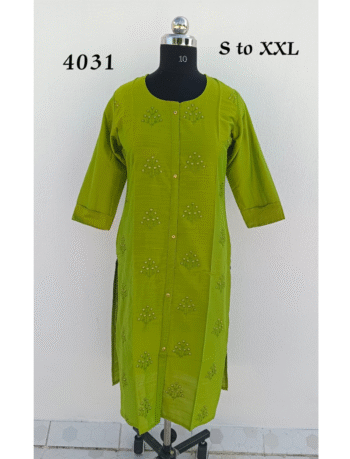 4031 - Silk Kurtis