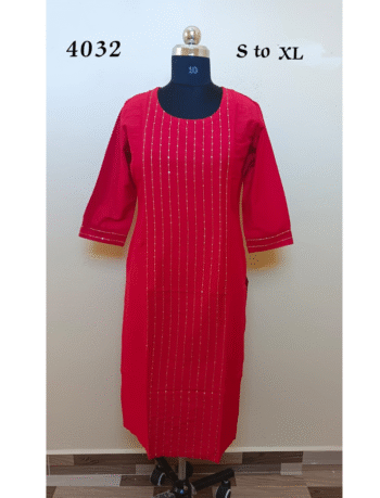 4032 - Silk Kurtis