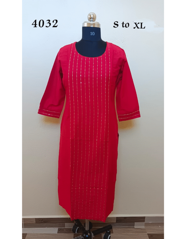 4032 - Silk Kurtis