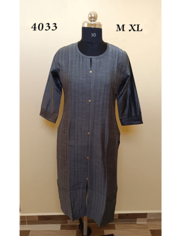 4033 - Silk Kurtis