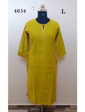 4034 - Silk Kurtis
