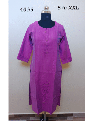 4035 - Silk Kurtis