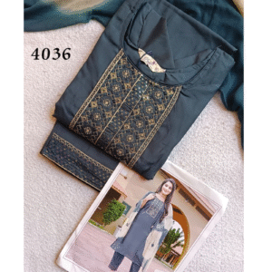 4036 - Kurti with Pant & Dupatta set