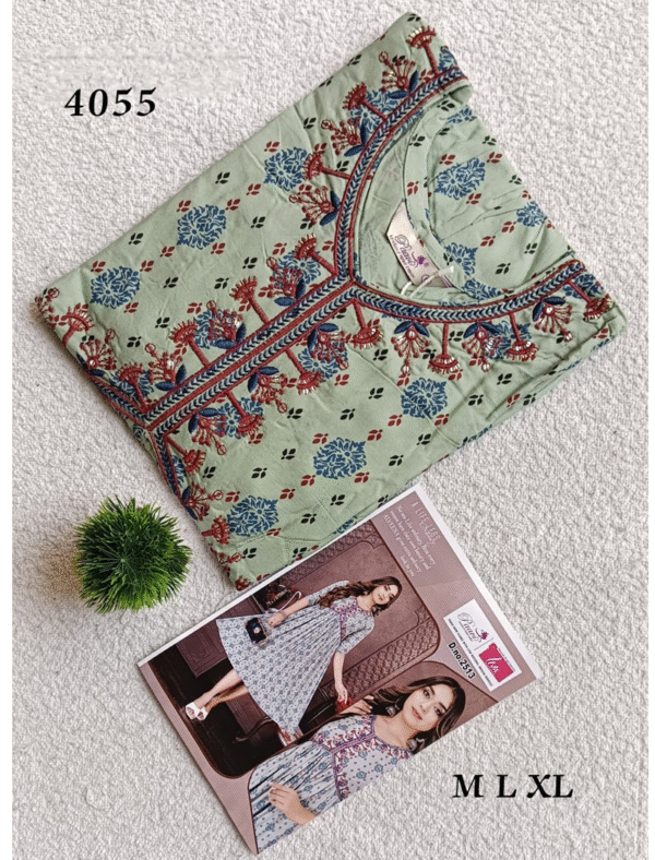 4055 - Anarkalli kurtis