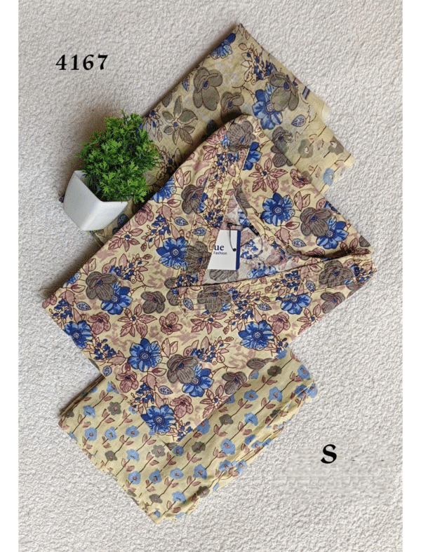 4167 - Kurti with Pant & Dupatta