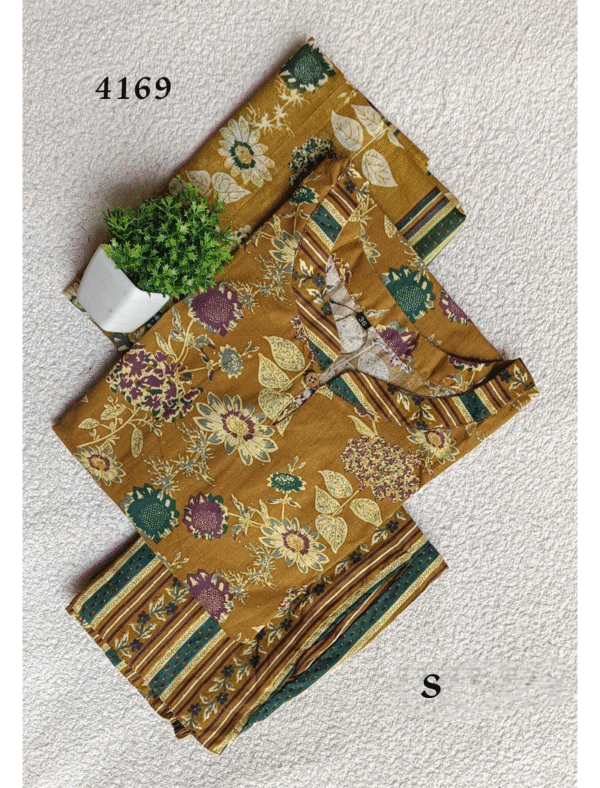 4169 - Kurti with Pant & Dupatta