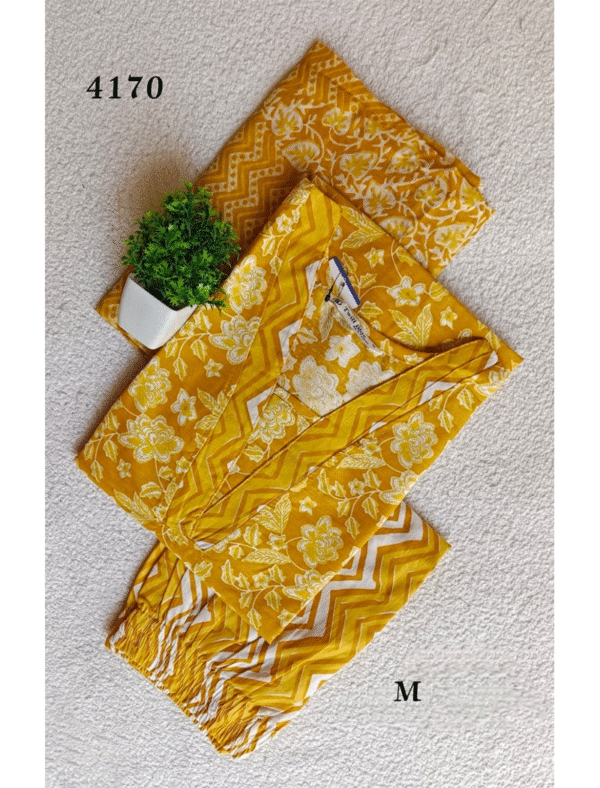 4170 - Kurti with Pant & Dupatta
