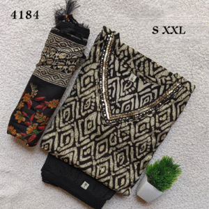 4184 - Kurti with Pant & Dupatta