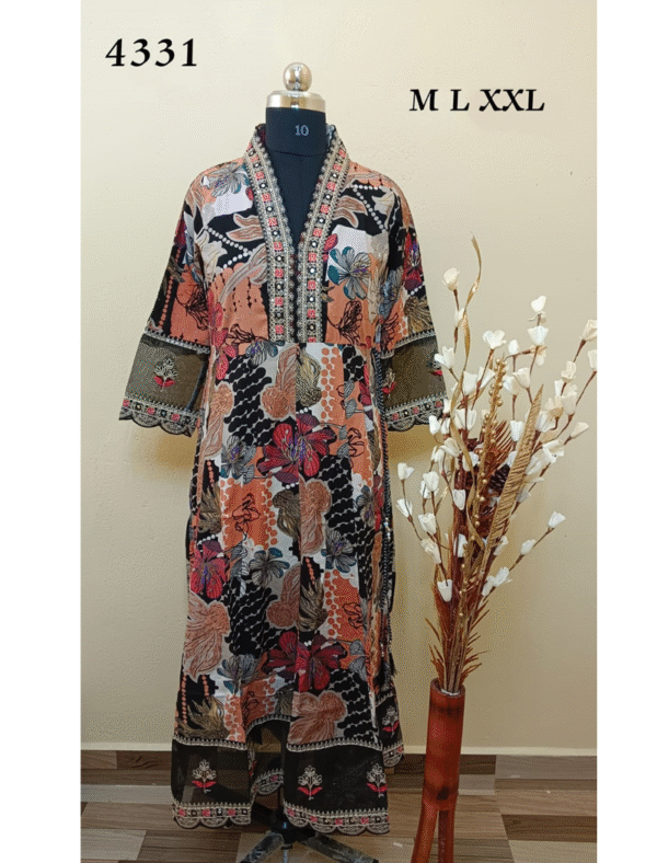 4331 - Designer wear Kurtis
