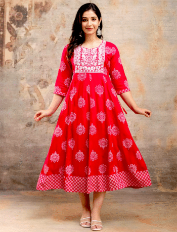 4428 - Anarkali Kurtis