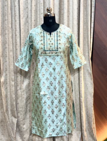 4469  - SILK KURTIS