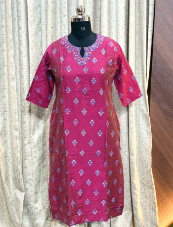 4479 - SILK KURTIS