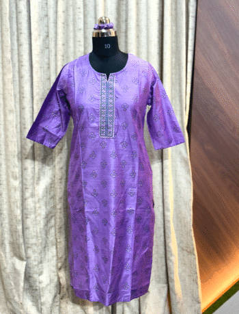4481 - SILK KURTIS