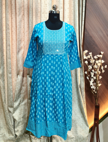 4499 - Short Anarkali kurtis