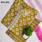 4501- Cotton 3pc Kurta Set