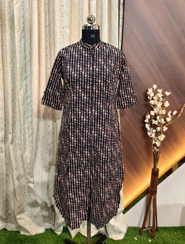 4203 - Cotton Aline Kurtis
