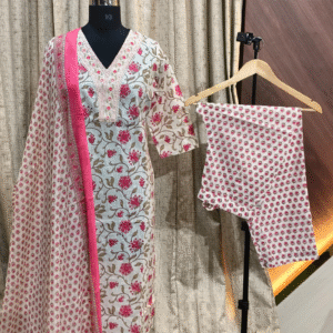 4316 - Kurti with Pant and Dupatta 3PC