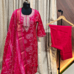 4287 - Kurti with Pant and Dupatta 3PC