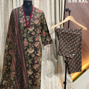 4319 - Kurti with Pant and Dupatta 3PC