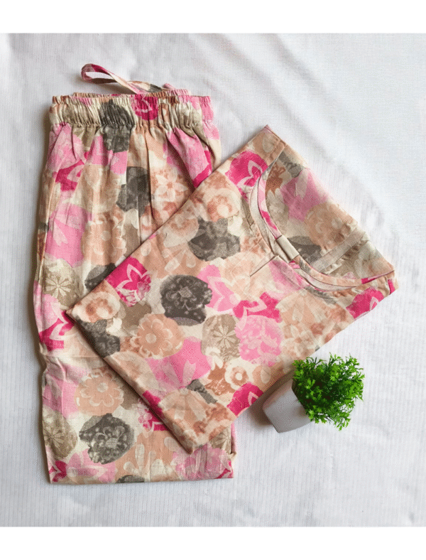 4120 - Cotton Flex Night Suit Sets