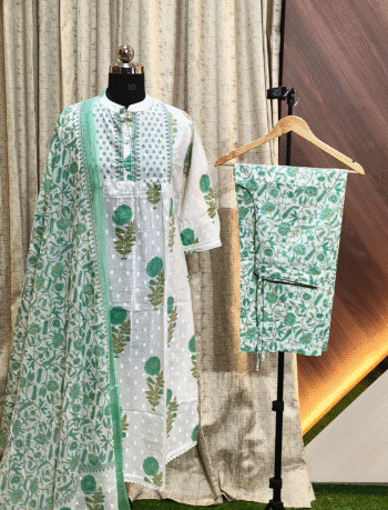 4595 - Kurti with Pant and Dupatta 3PC