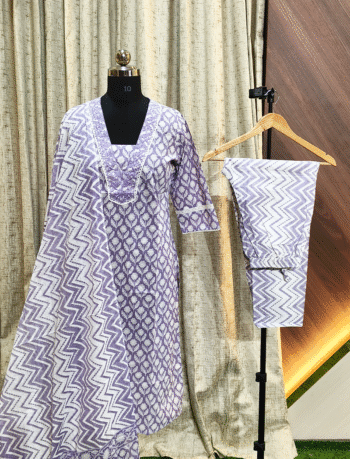 4597 - Kurti with Pant and Dupatta 3PC