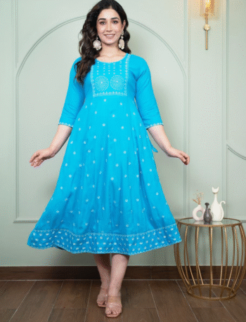 4601 -  Anarkali kurtis