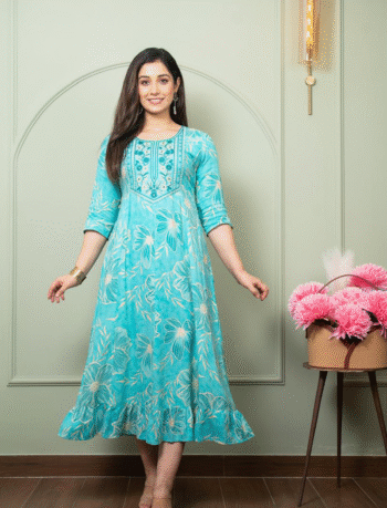 4604- Anarkali kurtis
