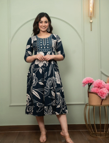 4621 -  Anarkali kurtis