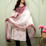 4626 - Kurti with Pant and Dupatta 3PC
