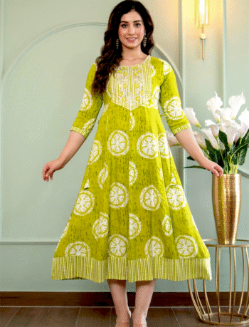 4635 -  Anarkali kurtis