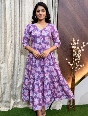 4478 - Hakoba Cotton Frock