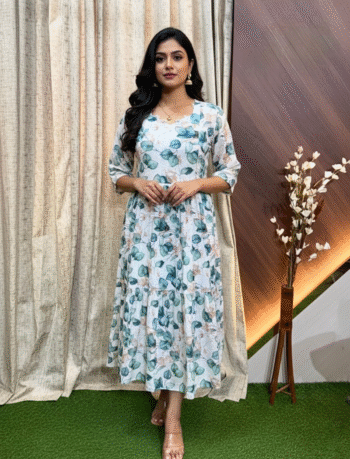 4480 - Hakoba Cotton Frock