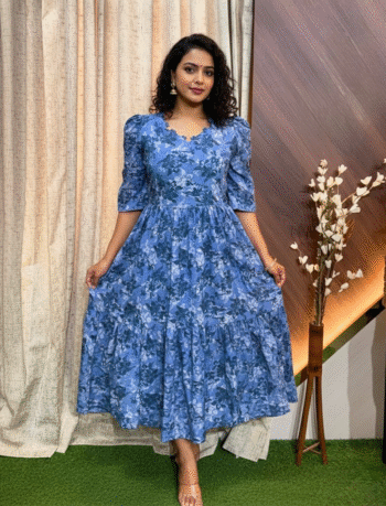 4483 - Hakoba Cotton Frock