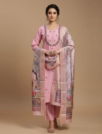 4689 - Kurti with Pant and Dupatta 3PC
