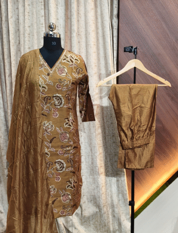 4751 - Kurti with Pant and Dupatta 3PC