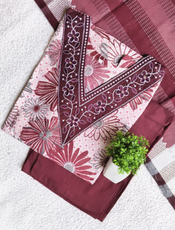 4777 - Cotton 3pc Kurta Set