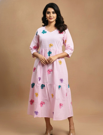 4804- Butterfly Frock