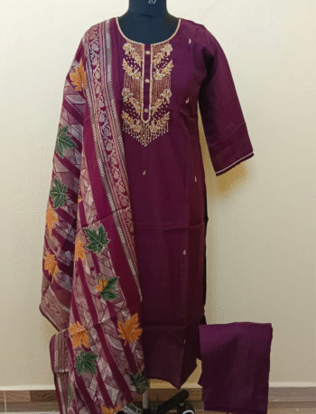 4875 - Kurti with Pant and Dupatta 3PC