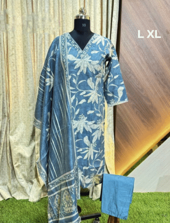 4902 - Kurti with Pant and Dupatta 3PC