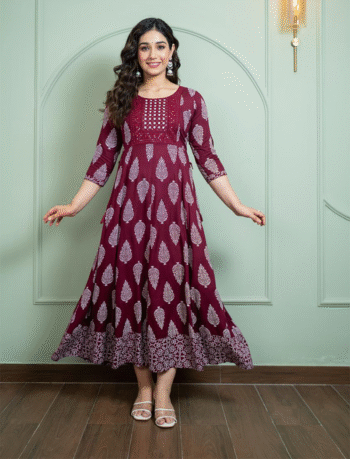 4927 -  Anarkali kurtis