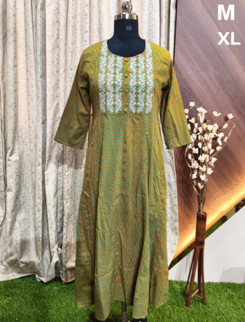 5029-  Anarkali kurtis