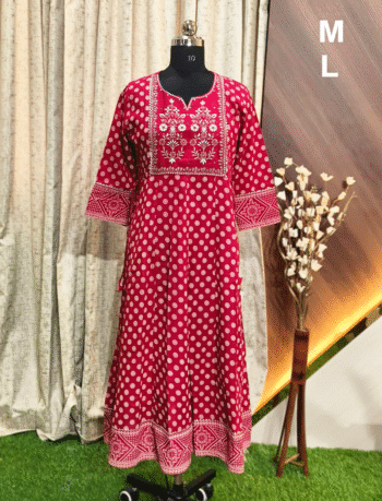 5032 -  Anarkali kurtis