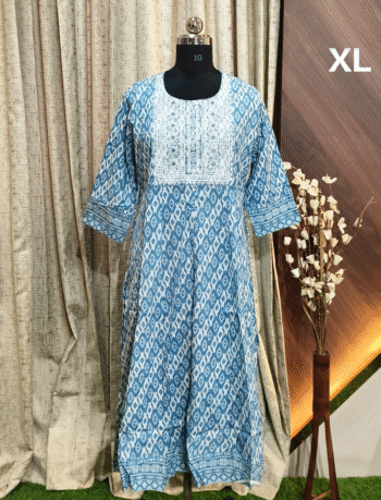 5039-  Anarkali kurtis